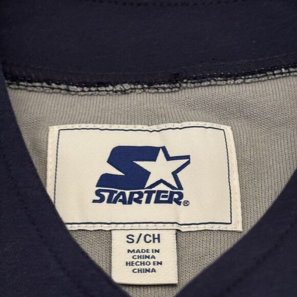 DALLAS COWBOYS 2024 NFL STARTER BUTTON DOWN STITCHED BASEBALL JERSEY GRAY Small - Picture 4 of 7